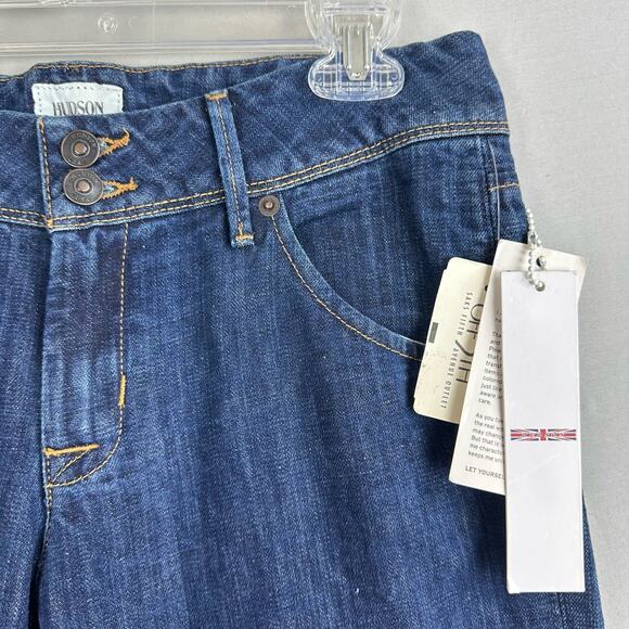 Hudson Collin Skinny Jeans Women’s 28 Flap Back Pockets NWT - Picture 3 of 12